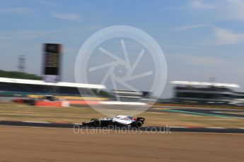 World © Octane Photographic Ltd. Formula 1 – British GP - Practice 1. Williams Martini Racing FW41 – Sergey Sirotkin. Silverstone Circuit, Towcester, UK. Friday 6th July 2018.