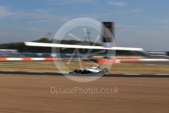 World © Octane Photographic Ltd. Formula 1 – British GP - Practice 1. Williams Martini Racing FW41 – Lance Stroll. Silverstone Circuit, Towcester, UK. Friday 6th July 2018.