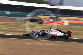World © Octane Photographic Ltd. Formula 1 – British GP - Practice 1. Haas F1 Team VF-18 – Romain Grosjean. Silverstone Circuit, Towcester, UK. Friday 6th July 2018.