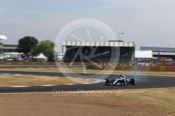 World © Octane Photographic Ltd. Formula 1 – British GP - Practice 1. Mercedes AMG Petronas Motorsport AMG F1 W09 EQ Power+ - Valtteri Bottas. Silverstone Circuit, Towcester, UK. Friday 6th July 2018.