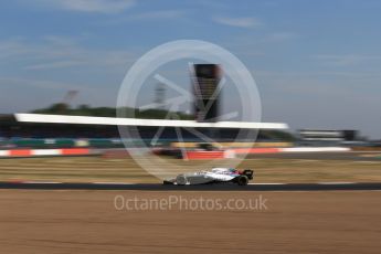 World © Octane Photographic Ltd. Formula 1 – British GP - Practice 1. Williams Martini Racing FW41 – Sergey Sirotkin. Silverstone Circuit, Towcester, UK. Friday 6th July 2018.