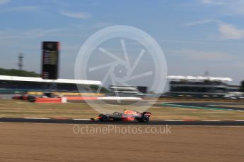 World © Octane Photographic Ltd. Formula 1 – British GP - Practice 1. Aston Martin Red Bull Racing TAG Heuer RB14 – Daniel Ricciardo. Silverstone Circuit, Towcester, UK. Friday 6th July 2018.