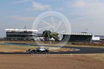 World © Octane Photographic Ltd. Formula 1 – British GP - Practice 1. Mercedes AMG Petronas Motorsport AMG F1 W09 EQ Power+ - Valtteri Bottas. Silverstone Circuit, Towcester, UK. Friday 6th July 2018.