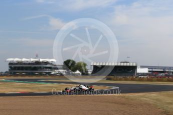 World © Octane Photographic Ltd. Formula 1 – British GP - Practice 1. Haas F1 Team VF-18 – Kevin Magnussen. Silverstone Circuit, Towcester, UK. Friday 6th July 2018.