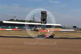 World © Octane Photographic Ltd. Formula 1 – British GP - Practice 1. Aston Martin Red Bull Racing TAG Heuer RB14 – Daniel Ricciardo. Silverstone Circuit, Towcester, UK. Friday 6th July 2018.