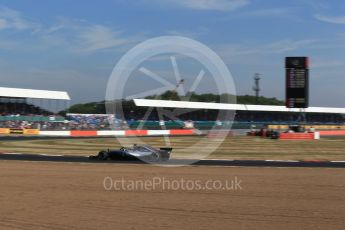 World © Octane Photographic Ltd. Formula 1 – British GP - Practice 1. Mercedes AMG Petronas Motorsport AMG F1 W09 EQ Power+ - Lewis Hamilton. Silverstone Circuit, Towcester, UK. Friday 6th July 2018.