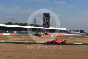 World © Octane Photographic Ltd. Formula 1 – British GP - Practice 1. Scuderia Ferrari SF71-H – Kimi Raikkonen. Silverstone Circuit, Towcester, UK. Friday 6th July 2018.