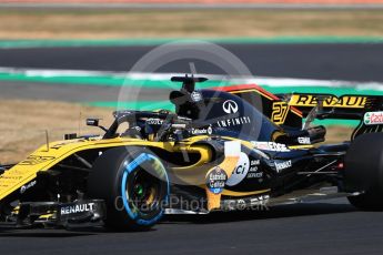 World © Octane Photographic Ltd. Formula 1 – British GP - Practice 2. Renault Sport F1 Team RS18 – Nico Hulkenberg. Silverstone Circuit, Towcester, UK. Friday 6th July 2018.