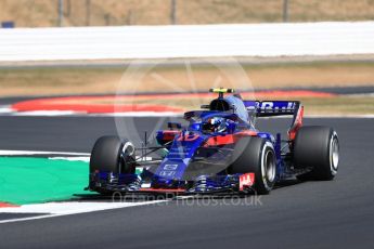 World © Octane Photographic Ltd. Formula 1 – British GP - Practice 2. Scuderia Toro Rosso STR13 – Pierre Gasly. Silverstone Circuit, Towcester, UK. Friday 6th July 2018.