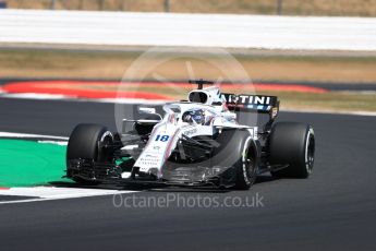World © Octane Photographic Ltd. Formula 1 – British GP - Practice 2. Williams Martini Racing FW41 – Lance Stroll. Silverstone Circuit, Towcester, UK. Friday 6th July 2018.