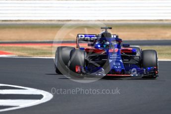 World © Octane Photographic Ltd. Formula 1 – British GP - Practice 2. Scuderia Toro Rosso STR13 – Brendon Hartley. Silverstone Circuit, Towcester, UK. Friday 6th July 2018.