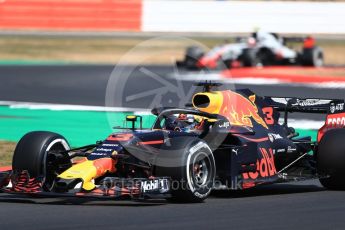 World © Octane Photographic Ltd. Formula 1 – British GP - Practice 2. Aston Martin Red Bull Racing TAG Heuer RB14 – Daniel Ricciardo. Silverstone Circuit, Towcester, UK. Friday 6th July 2018.