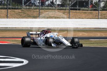 World © Octane Photographic Ltd. Formula 1 – British GP - Practice 2. Alfa Romeo Sauber F1 Team C37 – Marcus Ericsson. Silverstone Circuit, Towcester, UK. Friday 6th July 2018.