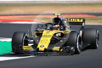 World © Octane Photographic Ltd. Formula 1 – British GP - Practice 2. Renault Sport F1 Team RS18 – Carlos Sainz. Silverstone Circuit, Towcester, UK. Friday 6th July 2018.