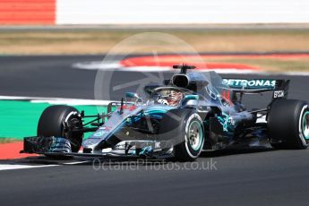 World © Octane Photographic Ltd. Formula 1 – British GP - Practice 2. Mercedes AMG Petronas Motorsport AMG F1 W09 EQ Power+ - Lewis Hamilton. Silverstone Circuit, Towcester, UK. Friday 6th July 2018.