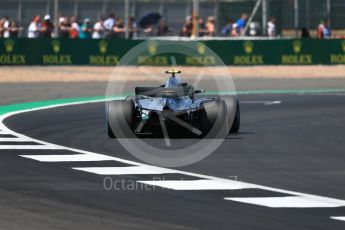 World © Octane Photographic Ltd. Formula 1 – British GP - Practice 2. Mercedes AMG Petronas Motorsport AMG F1 W09 EQ Power+ - Valtteri Bottas. Silverstone Circuit, Towcester, UK. Friday 6th July 2018.