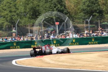 World © Octane Photographic Ltd. Formula 1 – British GP - Practice 2. Alfa Romeo Sauber F1 Team C37 – Marcus Ericsson. Silverstone Circuit, Towcester, UK. Friday 6th July 2018.