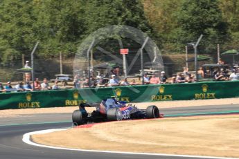 World © Octane Photographic Ltd. Formula 1 – British GP - Practice 2. Scuderia Toro Rosso STR13 – Pierre Gasly. Silverstone Circuit, Towcester, UK. Friday 6th July 2018.