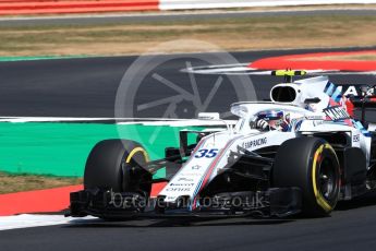 World © Octane Photographic Ltd. Formula 1 – British GP - Practice 2. Williams Martini Racing FW41 – Sergey Sirotkin. Silverstone Circuit, Towcester, UK. Friday 6th July 2018.