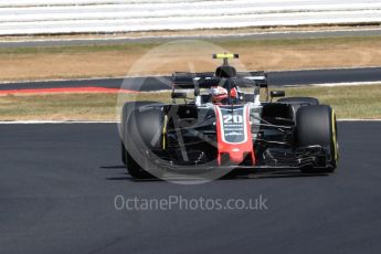 World © Octane Photographic Ltd. Formula 1 – British GP - Practice 2. Haas F1 Team VF-18 – Kevin Magnussen. Silverstone Circuit, Towcester, UK. Friday 6th July 2018.
