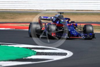 World © Octane Photographic Ltd. Formula 1 – British GP - Practice 2. Scuderia Toro Rosso STR13 – Brendon Hartley. Silverstone Circuit, Towcester, UK. Friday 6th July 2018.