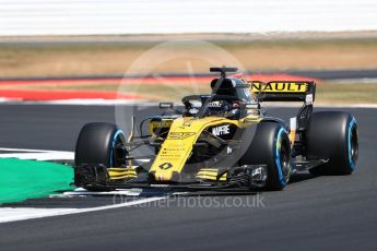 World © Octane Photographic Ltd. Formula 1 – British GP - Practice 2. Renault Sport F1 Team RS18 – Nico Hulkenberg. Silverstone Circuit, Towcester, UK. Friday 6th July 2018.