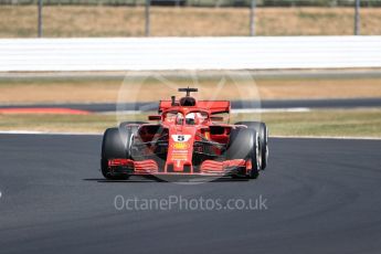 World © Octane Photographic Ltd. Formula 1 – British GP - Practice 2. Scuderia Ferrari SF71-H – Sebastian Vettel. Silverstone Circuit, Towcester, UK. Friday 6th July 2018.