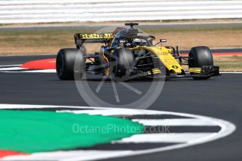 World © Octane Photographic Ltd. Formula 1 – British GP - Practice 2. Renault Sport F1 Team RS18 – Nico Hulkenberg. Silverstone Circuit, Towcester, UK. Friday 6th July 2018.