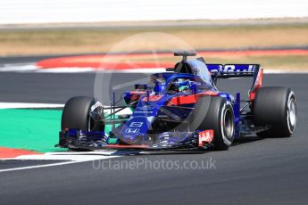 World © Octane Photographic Ltd. Formula 1 – British GP - Practice 2. Scuderia Toro Rosso STR13 – Brendon Hartley. Silverstone Circuit, Towcester, UK. Friday 6th July 2018.