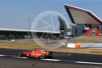 World © Octane Photographic Ltd. Formula 1 – British GP - Practice 2. Scuderia Ferrari SF71-H – Sebastian Vettel. Silverstone Circuit, Towcester, UK. Friday 6th July 2018.
