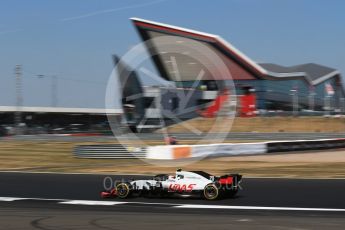 World © Octane Photographic Ltd. Formula 1 – British GP - Practice 2. Haas F1 Team VF-18 – Kevin Magnussen. Silverstone Circuit, Towcester, UK. Friday 6th July 2018.