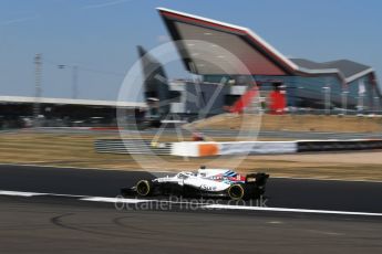 World © Octane Photographic Ltd. Formula 1 – British GP - Practice 2. Williams Martini Racing FW41 – Lance Stroll. Silverstone Circuit, Towcester, UK. Friday 6th July 2018.