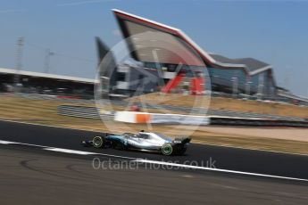 World © Octane Photographic Ltd. Formula 1 – British GP - Practice 2. Mercedes AMG Petronas Motorsport AMG F1 W09 EQ Power+ - Valtteri Bottas. Silverstone Circuit, Towcester, UK. Friday 6th July 2018.