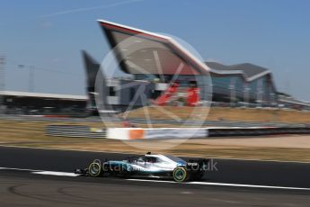 World © Octane Photographic Ltd. Formula 1 – British GP - Practice 2. Mercedes AMG Petronas Motorsport AMG F1 W09 EQ Power+ - Valtteri Bottas. Silverstone Circuit, Towcester, UK. Friday 6th July 2018.
