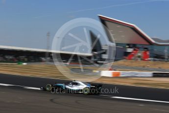 World © Octane Photographic Ltd. Formula 1 – British GP - Practice 2. Mercedes AMG Petronas Motorsport AMG F1 W09 EQ Power+ - Valtteri Bottas. Silverstone Circuit, Towcester, UK. Friday 6th July 2018.