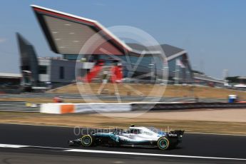 World © Octane Photographic Ltd. Formula 1 – British GP - Practice 2. Mercedes AMG Petronas Motorsport AMG F1 W09 EQ Power+ - Valtteri Bottas. Silverstone Circuit, Towcester, UK. Friday 6th July 2018.