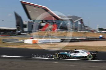 World © Octane Photographic Ltd. Formula 1 – British GP - Practice 2. Mercedes AMG Petronas Motorsport AMG F1 W09 EQ Power+ - Lewis Hamilton. Silverstone Circuit, Towcester, UK. Friday 6th July 2018.