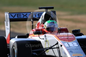 World © Octane Photographic Ltd. GP3 – British GP – Practice. Campos Racing – Leodardo Pulcini. Silverstone Circuit, Towcester, UK. Friday 6th July 2018.