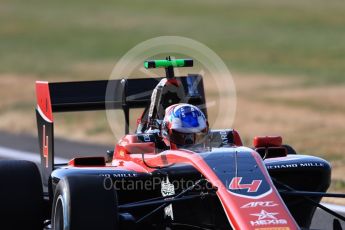 World © Octane Photographic Ltd. GP3 – British GP – Practice. ART Grand Prix – Jake Hughes. Silverstone Circuit, Towcester, UK. Friday 6th July 2018.