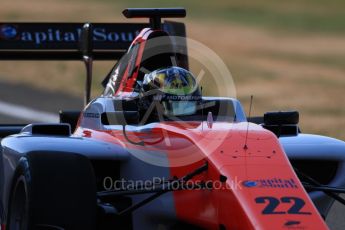 World © Octane Photographic Ltd. GP3 – British GP – Practice. MP Motorsport - Dorian Boccolacci. Silverstone Circuit, Towcester, UK. Friday 6th July 2018.