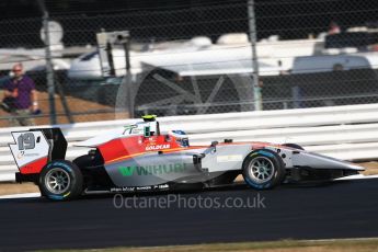 World © Octane Photographic Ltd. GP3 – British GP – Practice. Campos Racing - Simo Laaksonen. Silverstone Circuit, Towcester, UK. Friday 6th July 2018.