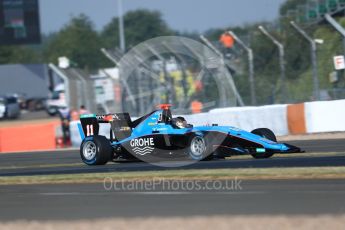 World © Octane Photographic Ltd. GP3 – British GP – Practice. Jenzer Motorsport - David Beckman. Silverstone Circuit, Towcester, UK. Friday 6th July 2018.