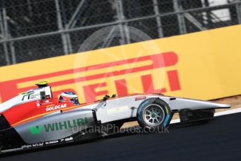 World © Octane Photographic Ltd. GP3 – British GP – Practice. Campos Racing - Simo Laaksonen. Silverstone Circuit, Towcester, UK. Friday 6th July 2018.