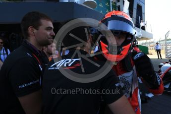 World © Octane Photographic Ltd. GP3 – British GP – Race 1. ART Grand Prix - Nikita Mazepin. Silverstone Circuit, Towcester, UK. Saturday 7th July 2018.