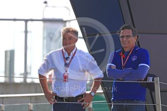 World © Octane Photographic Ltd. GP3 – British GP – Race 2. Nelson Picquet and Jean Alsei. Silverstone Circuit, Towcester, UK. Sunday 8th July 2018.