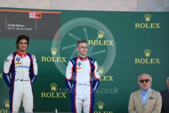 World © Octane Photographic Ltd. GP3 – British GP – Race 2. David (Dave) Richards. Silverstone Circuit, Towcester, UK. Sunday 8th July 2018.