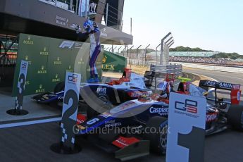 World © Octane Photographic Ltd. GP3 – British GP – Race 2. Trident - Ryan Tveter. Silverstone Circuit, Towcester, UK. Sunday 8th July 2018.