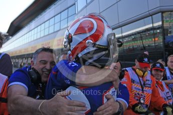 World © Octane Photographic Ltd. GP3 – British GP – Race 2. Trident - Pedro Piquet. Silverstone Circuit, Towcester, UK. Sunday 8th July 2018.