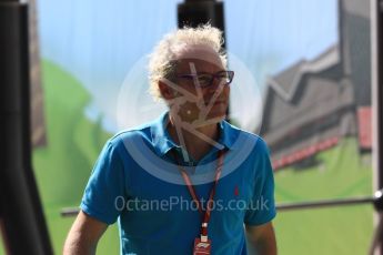World © Octane Photographic Ltd. Formula 1 – British GP - Paddock. Jacques Villeneuve. Silverstone Circuit, Towcester, UK. Saturday 7th July 2018.