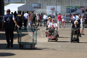 World © Octane Photographic Ltd. Formula 1 – British GP - Paddock. Silverstone Circuit, Towcester, UK. Sunday 8th July 2018.